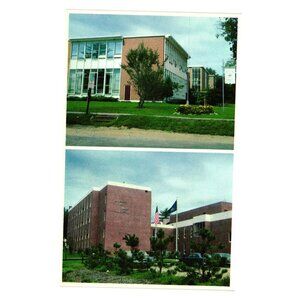 University Of Maine Farmington Campus Postcard Published Bromley Vintage Card